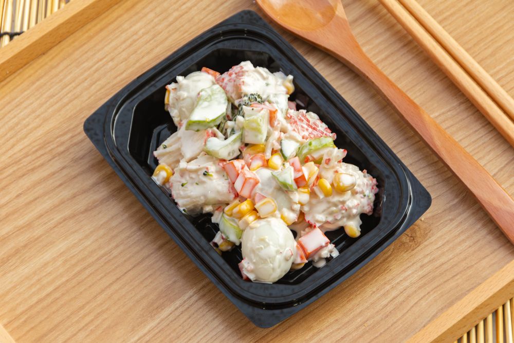꽃맛살 샐러드