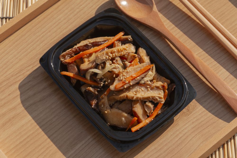 건표고버섯볶음