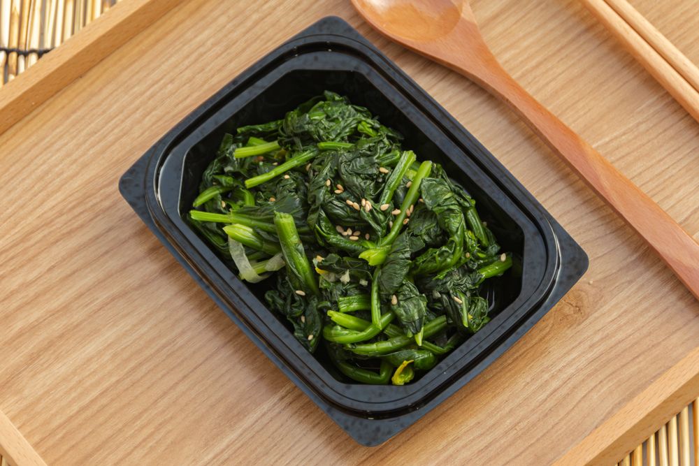 시금치나물